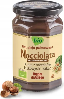 Produktbild von Nocciolata Haselnusscreme laktosefrei 250g ohne Palmöl
