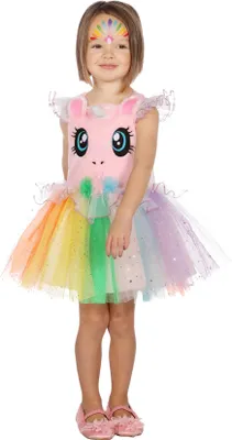 Produktbild von Eenhoorn Regenboog Kleid Mädchen 98