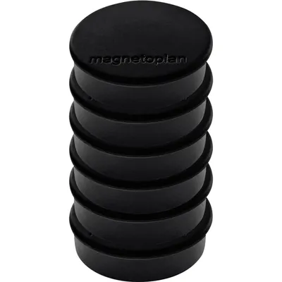 Produktbild von magnetoplan Magnet Discofix Hobby 16645612 25mm sw 6 St./Pack