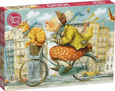 Obrázek produktu pro Puzzle 1000 CherryPazzi Super babička 31353