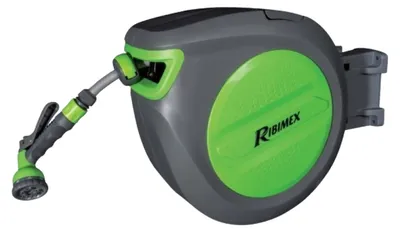 Produktbild von Aufrollbarer Gartenschlauch RIBIMEX, automatischer Aufroller