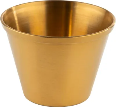 Produktbild von APS 40725 Dipschälchen, 6er-Set, Edelstahl, Ø 6 cm, Höhe 4,5 cm, Gold-Look