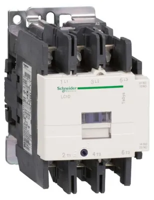 Image de Schneider Electric Contacteur de puissance Tesys D AC3 80A 3P 1NO 1NC Bobine 230VAC Bornes à cage, LC1D80P7