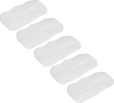 Zdjęcie produktu dla 5szt. mop czyszczący - tkanina biała mikrofibra - pad - głowica - akcesorium do Hai XT3010 S3111 S1001 S3101 SP100K