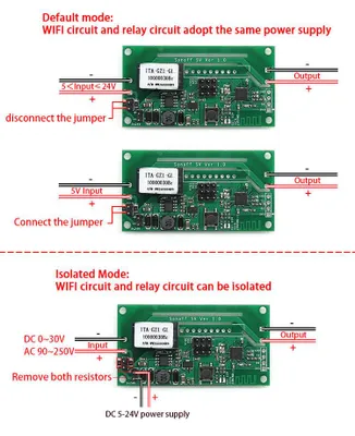 Image de Itead Sonoff SV - Commutateur sans fil WiFi à tension sûre