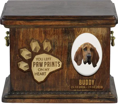 Immagine prodotto di Art-Dog Urna cineraria per animali – Bloodhound