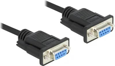 Image de DELOCK Seriell Kabel RS-232 D-Sub 9 Bu zu Bu Steckergehäuse