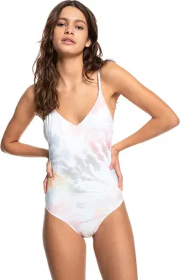 Produktbild von Quiksilver Classic V Aop Badeanzug Weiß XS Frau Weiß XS
