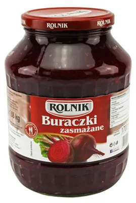 Zdjęcie produktu dla Buraczki zasmażane 1700 ml/ 1680 g Rolnik