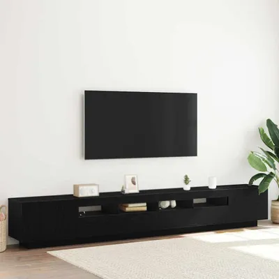 Obrázek produktu pro vidaXL TV skříňka sada 3 ks Černá 260 x 35 x 40 cm Materiál na bázi dřeva