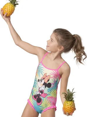 Produktbild von Disney Minnie Badeanzug pink(104) (128|pink)