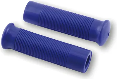 Obrázek produktu pro Rukojeti na řídítka SHIN YO v retro stylu pro 7/8" řídítka (22 mm) v modré barvě