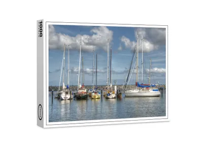 Produktbild von raxxa Premium-Puzzle "Hafenstimmung", 1000 Teile