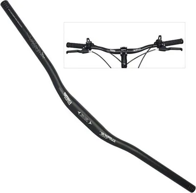 Produktbild von Famanu Mountainbike-Lenker 318 mm Aluminiumlegierung - 720 mm Schwarz