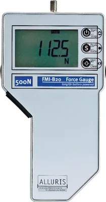 Immagine prodotto di Alluris FMI-B30 Misuratore di forza digitale di precisione (USB), campo di misura: 500 N