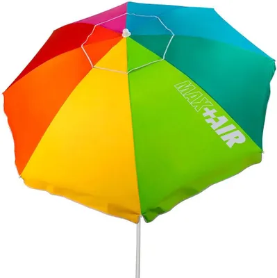 Image de Active Parasol Résistant au Vent Pour La Plage Avec Protection Uv50 220 Cm Multicolore One Size