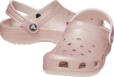 Produktbild von Crocs Classic Glitter Clog Kinder-Flip-Flops 33/34
