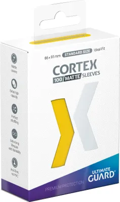 Immagine prodotto di Ultimate Guard Cortex Sleeves Matte Standard Size 100 Giallo