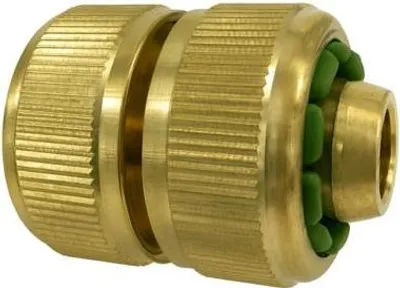 Produktbild von AquaCraft Schlauchverbinder 1001000040 messing, 1/2", DIN 50930-6