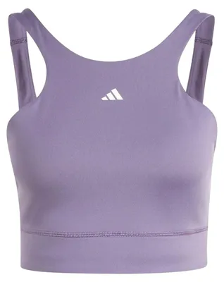 Productafbeelding van Adidas - Sportbeha voor dames, geschikt voor matige intensiteit, aansluitende pasvorm, model GT35158 (85B) (paars)