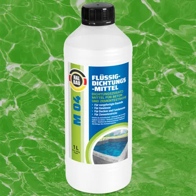 Produktbild von Flüssiger Dichtungsmittel 1L für Beton Zementestrich Mörtelzusatzmittel Plastifizierer M04