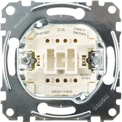 Produktbild von Merten MEG3117-0000, 1P, Metallisch, IP20, 250 V, 10 A