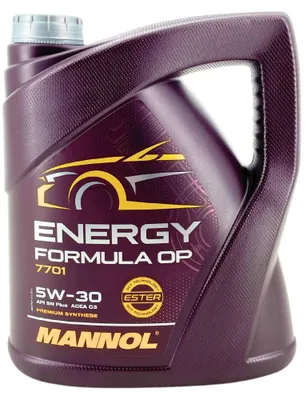 Produktbild von Mannol Neuware 07/2023 Auto Motoröl 5W30 Energy Formula Op 4 Liter (7701) (Synthetisch)