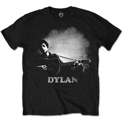 Produktbild von Bob Dylan Guitar & Logo Black M T-Shirt