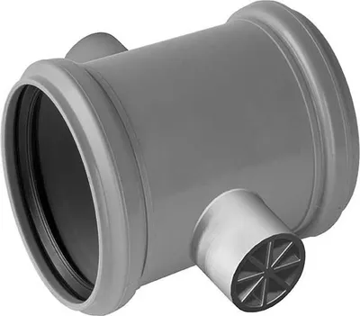 Immagine prodotto di manicotto doppio scorrevole Airfit PP Plus DN 110 per tubi HT, grigio