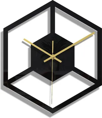 Produktbild von Schwarze Industriekloke mit römischen Ziffern - vintage-Design für Wohnzimmer und Büro