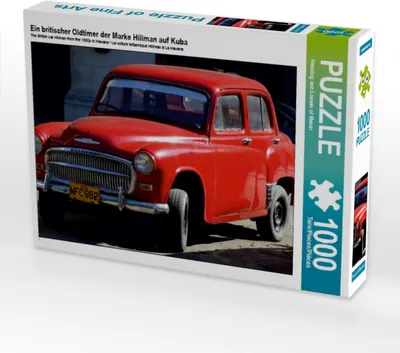 Produktbild von Calvendo Ein britischer Oldtimer der Marke Hillman auf Kuba 1000 Teile Puzzle quer 640x480mm, von Loewis of Menar Henning; 7363691
