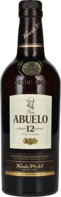Image de Ron Abuelo 12 ans Gran Reserva Panama | 40 % vol | 0,7 l