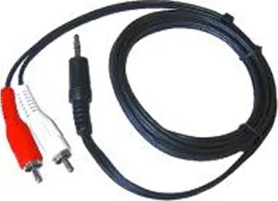 Produktbild von Audiokabel Klinkenst. Stereo auf 2x Cinch 5m