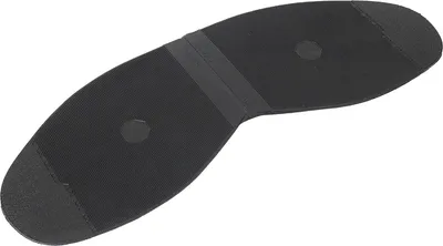 Produktbild von Lederschuhe Gummi -Kee -Wege -Außensaden handgefertigt halb Sohle (schwarzer Vorfuß)