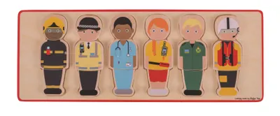 Produktbild von Bigjigs Menschen, die uns helfen Puzzle