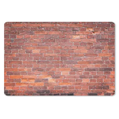 Produktbild von MuchoWow® Mauspad Mousepad Ziegel - Wand - Rot 27x18 cm - Mousepads - Maus Mat - Pad - Mausunterlage - Büroartikel - Desk Matten