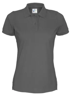 Produktbild von Cottover - Poloshirt für Damen, Piqué ET637 (XL) (Holzkohle)