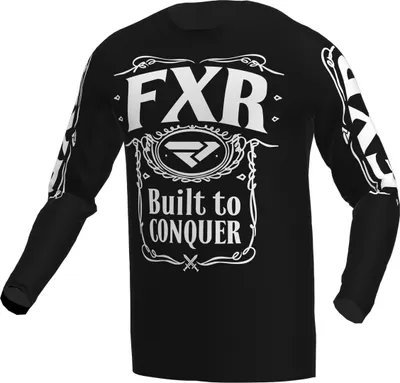 Obrázek produktu pro FXR Clutch Conquer Motocross Jersey, černá/bílá, M