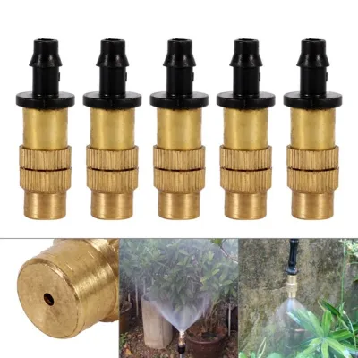 Produktbild von 10pcs/einstellen praktische druckfeste Sprühdüse zuverlässige einstellbare Kupferschlauchdüse für den Outdoor