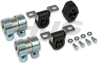 Obrázek produktu pro HJS 82 11 1511 Montážní sada výfukového systému pro VW POLO (6N2), Polo hatchback (6N1), Caddy II dodávka (9K9A) a Caddy II kombi (9K9B)
