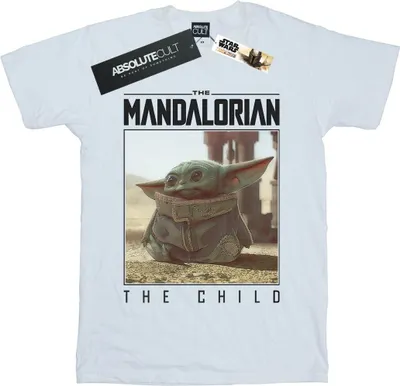 Produktbild von Star Wars - "The Mandalorian The Child" T-Shirt für Damen BI45739 (XXL) (Weiß)