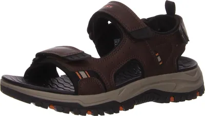 Zdjęcie produktu dla Sandały na głębokiej podeszwie Skechers w kolorze szarym, rozmiar 45