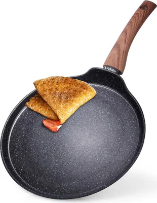 Produktbild von Granitpfanne für Pfannkuchen, Omeletts, niedrig, flach, 24 cm