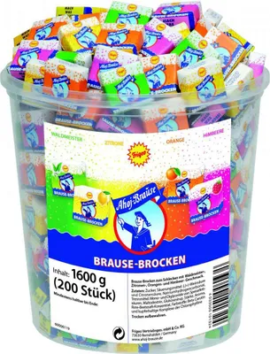 Produktbild von Frigeo Brause Brocken Ahoj Brause 200 Stück