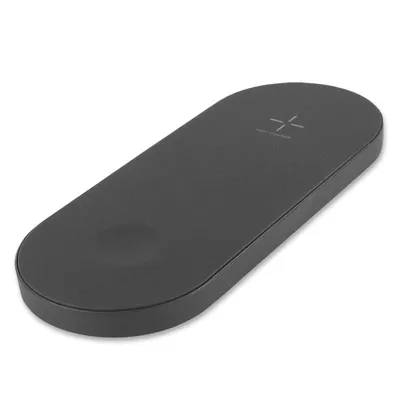 Obrázek produktu pro Fontastic Prime Indukční duální nabíjecí stanice Widu černá Fast Charge 2, kompatibilní se smartphony a Apple Watch