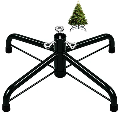 Metallener Weihnachtsbaumständer, 60-300 cm, bis 50 kg, 22 mm, klappbar