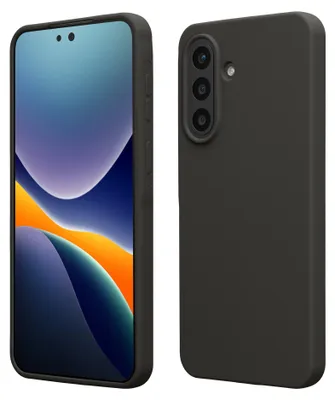 Produktbild von kwmobile Handyhülle für Samsung Galaxy A57 5G Hülle - Case Silikon - Kabelloses Laden - Schutzhülle Cover in Dunkelgrau