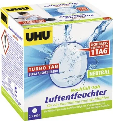 Produktbild von UHU airmax Nachfülltabs für Ambiance neutral 2x 100 g