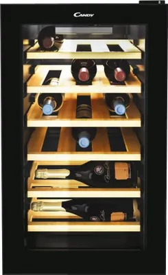 Immagine prodotto di Candy CWCEL 210/NF Cantinetta termoelettrica Libera installazione Nero 21 bottiglia/bottiglie