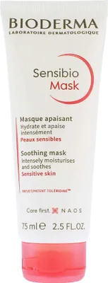 A product shot of a tube of Bioderma Sensibio Mask.